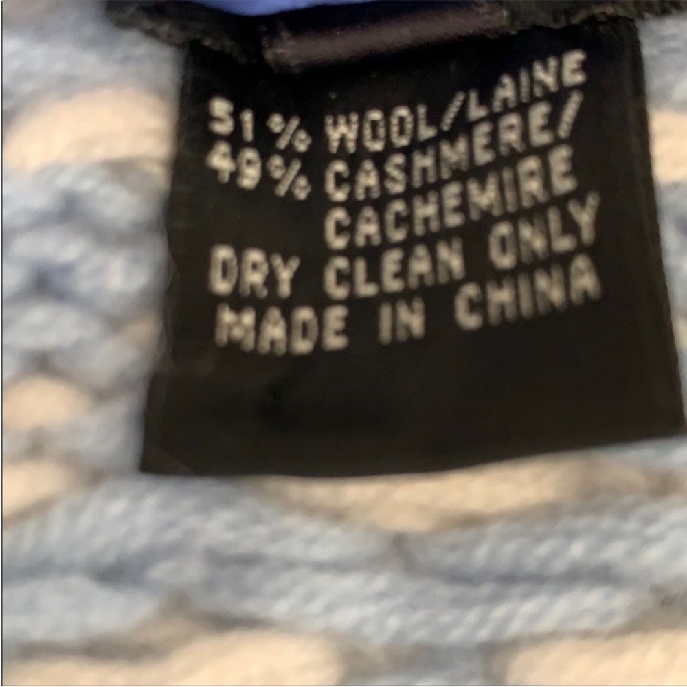 EUC Ralph Lauren Black Label Cashmere Blend Fair Isle Slim Fit Crewneck Sweater - Picture 14 of 15